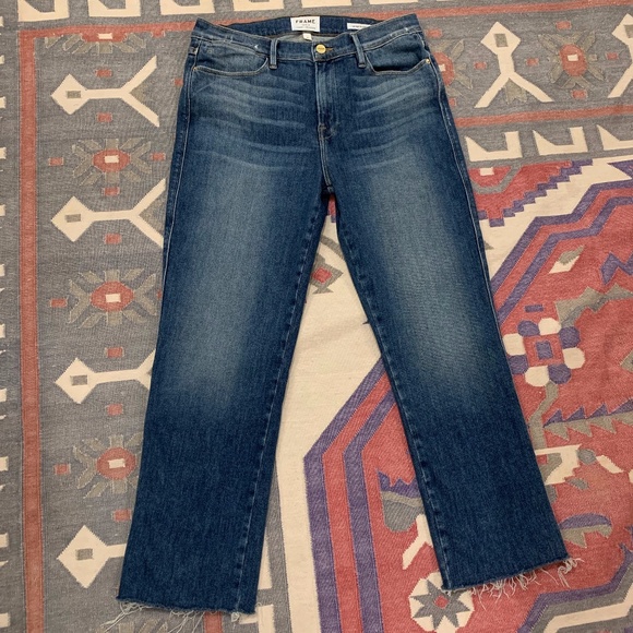 Frame Denim Denim - Frame Denim Jeans Le high Straight, Size 31